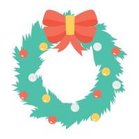 Trendy Wreath Concepts vector