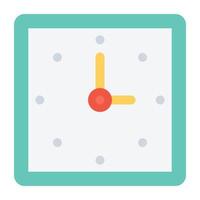 conceptos de reloj trrndy vector