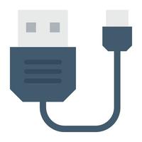 Usb Plug Concepts vector