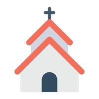 conceptos de iglesia de moda vector