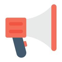 Trendy Megaphone Concepts vector