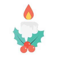 Trendy Candle Concepts vector