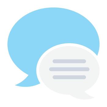 Chat Bubble Concepts vector