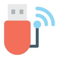 Wifi Adapter Concepts vector
