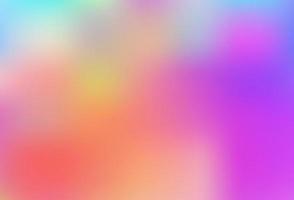 Light Multicolor, Rainbow vector blurred and colored background.