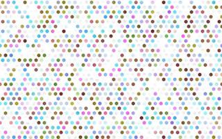 Light Multicolor, Rainbow vector template in hexagonal style.