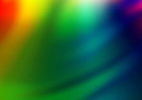 Light Multicolor, Rainbow vector abstract blurred pattern.