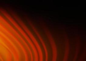 Dark Orange vector blurred shine abstract template.