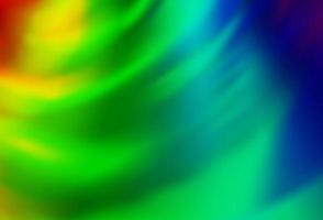 Light Multicolor, Rainbow vector abstract blurred background.