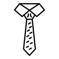 Tie Line Icon vector