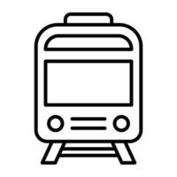 Train Line Icon vector
