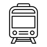 Train Line Icon vector