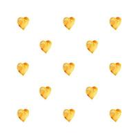 Hearts in a square for Valentine's Day. photo