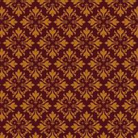 vintage damask pattern background vector