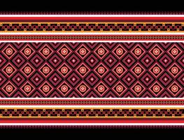 Geometric ethnic oriental pattern background. Design for texture, wrapping, clothing, batik, fabric, wallpaper and background. Pattern embroidery design. vector
