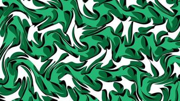 Vector illustration. Modern green flow background. Wave color Liquid shape.