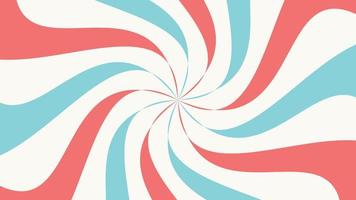 Retro background with rays or stripes in the center. Sunburst or sun burst retro background. Vector illustration