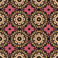 Ornament beautiful Decorative seamless pattern background vector