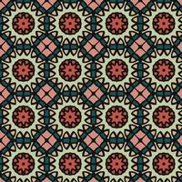 Ornament beautiful Decorative seamless pattern background vector