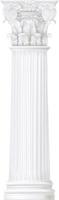 Coriphian column.Classic style column vector