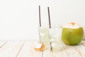 coconut water or coconut juice photo