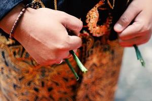 Javanese wedding dress, wedding ceremony photo