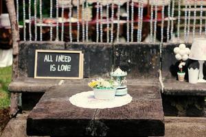 Wedding arch, wedding, wedding moment, wedding decorations, flowers, chairs, outdoor ceremony in the open air photo