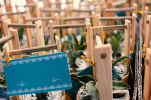 Wedding arch, wedding, wedding moment, wedding decorations, flowers, chairs, outdoor ceremony in the open air photo