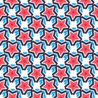 Seamless pattern with stars vector