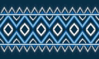 diseño tradicional del patrón de ikat oriental étnico geométrico para el fondo, alfombra, papel tapiz, ropa, envoltura, batik, tela, estilo de bordado de ilustración vectorial. vector