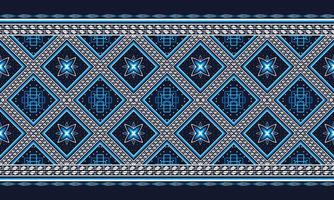 Abstract ethnic geometric pattern design for background or wallpaper. vector