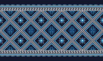 Abstract ethnic geometric pattern design for background or wallpaper. vector