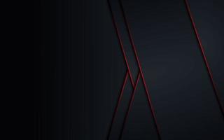 abstract metallic red black frame layout design tech innovation concept background.vector. vector