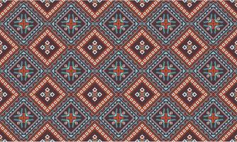 Abstract ethnic geometric pattern design for background or wallpaper. vector