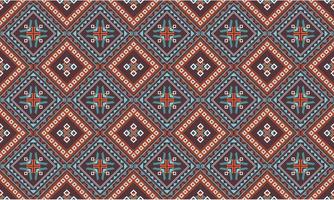 Abstract ethnic geometric pattern design for background or wallpaper. vector