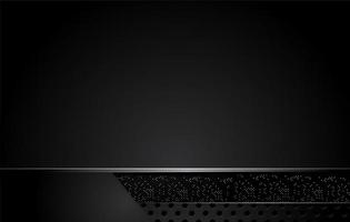 black Abstract business background.Vector design. vector