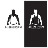 Gym Badge  Fitness Logo Design Vector object and Icons for Sport