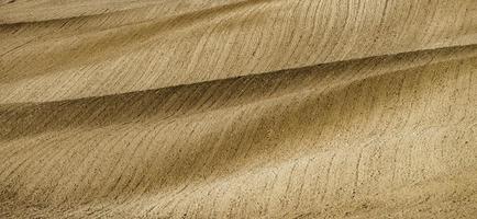 Abstract view of yellow and brown hills of Tuscane, autumn photo