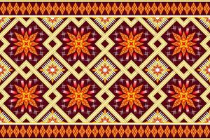 Geometric ethnic oriental traditional pattern.Figure tribal embroidery style.Design for wallpaper,clothing,wrapping,fabric,vector illustration vector