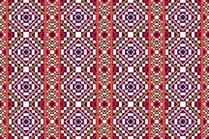 Geometric ethnic oriental traditional pattern.Figure tribal embroidery style.Design for wallpaper,clothing,wrapping,fabric,vector illustration vector