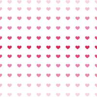 Pink hearts seamless pattern background design vector