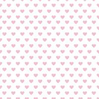 Pink hearts seamless pattern design for valentine's day and love concept. vector