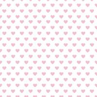 Pink hearts seamless pattern design for valentine's day and love concept. vector