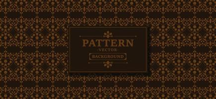 elegante patrón vintage fondo verde vector