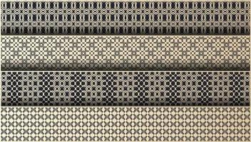 Collection of seamless ornamental ethnic patterns vector