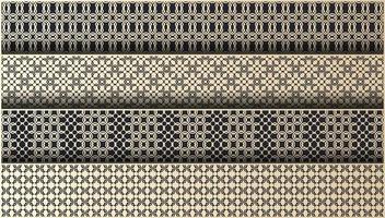 Collection of seamless ornamental ethnic patterns vector