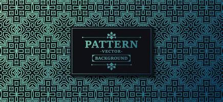 gradation and black seamless line pattern design vector