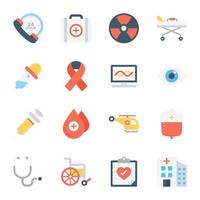 Trendy Medical Concepts vector