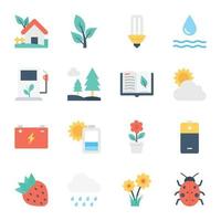 Trendy Raining Concepts vector