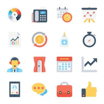 representante de atención al cliente de la oficina vector